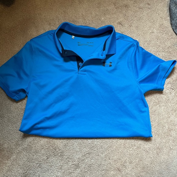 Under armour boys golf shirts size Large - Picture 2 of 4